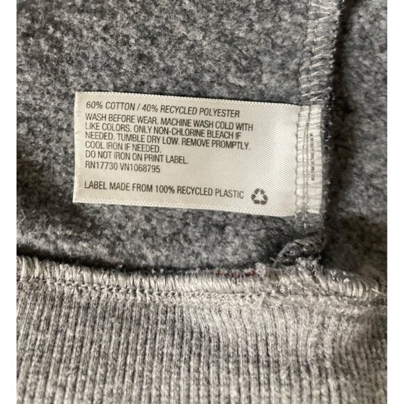 Cat & Jack Boys Size XL (16) Gray Blue Skateboard Print Sweatshirt - Picture 8 of 9